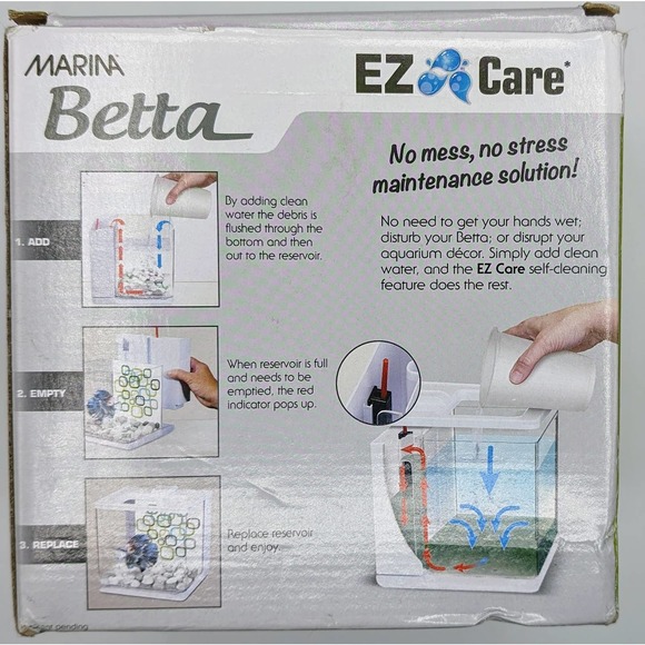 Marina EZ Care Betta Kit, White - Picture 11 of 15